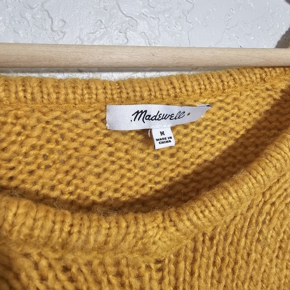 Madewell Amber Alpaca/Wool Blend Sweater - Picture 3 of 4